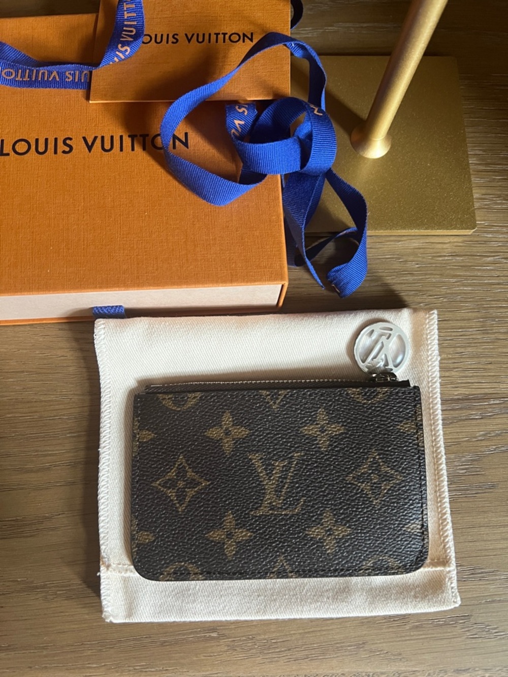 BNIB Louis Vuitton Romy Card Holder LV Charm Pull - Full set - Picture 3 of 10